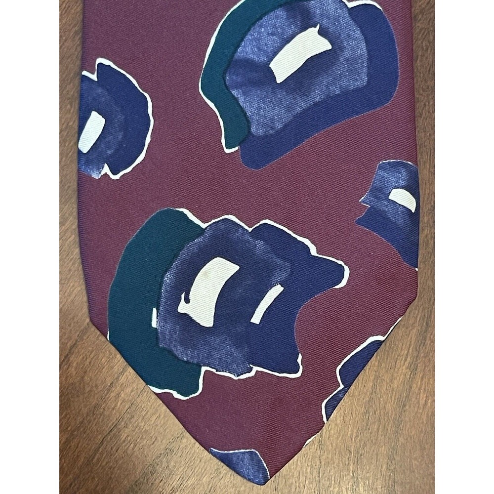 Talbott Studio Carmel Valley Hand Made 100% Silk Men’s Neck Tie Made In Usa